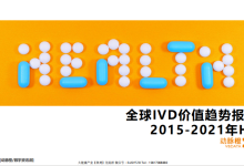 【动脉橙】全球IVD价值趋势报告 2015-2021年H1-器械之心